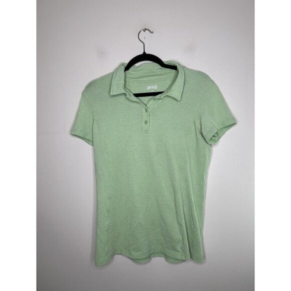 Duluth Trading Co. Polo Shirt Women's Green Collar Size Small - Picture 1 of 11